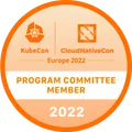 Program Committee Member: KubeCon + CloudNativeCon Europe 2022