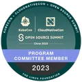 Program Committee Member: KubeCon + CloudNativeCon + Open Source Summit China 2023